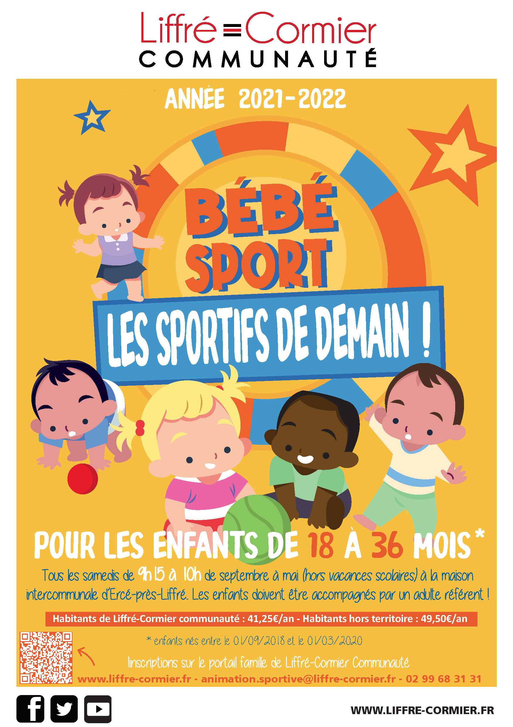 Bebesport Les Sportifs De Demain Liffre Cormier Communaute